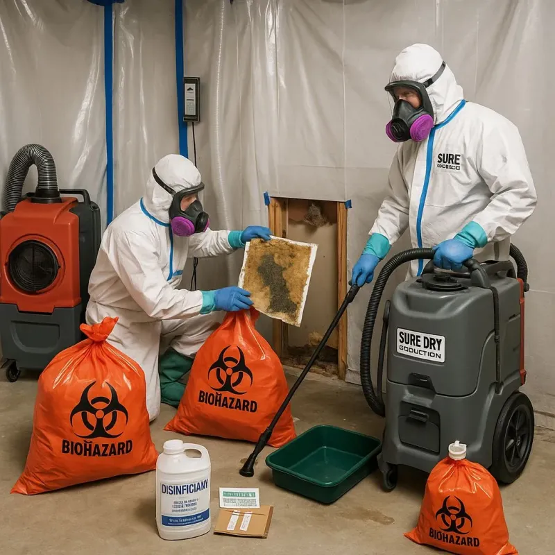 Contaminated Water Handling Protocols process in Okawville, IL